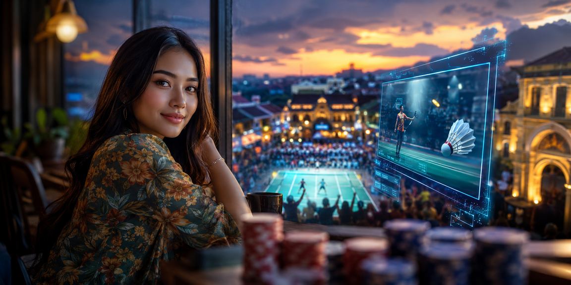 Pengguna Malaysia menggunakan aplikasi hiburan kasino 8400 di telefon pintar Android